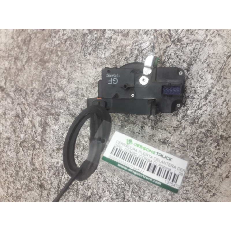 Recambio de cerradura puerta delantera derecha para opel combo (corsa c) arizona referencia OEM IAM 13154792 3 PINS - Blanco 2