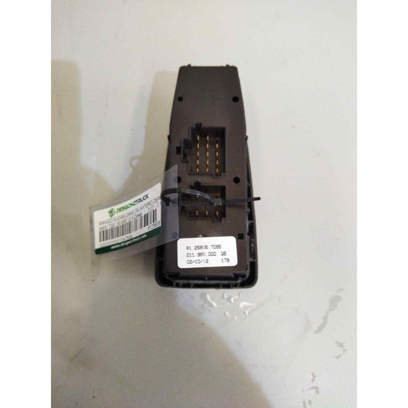 Recambio de mando elevalunas delantero derecho para man tgx 18.480 12.4 diesel referencia OEM IAM 81258067095 - Azul 2