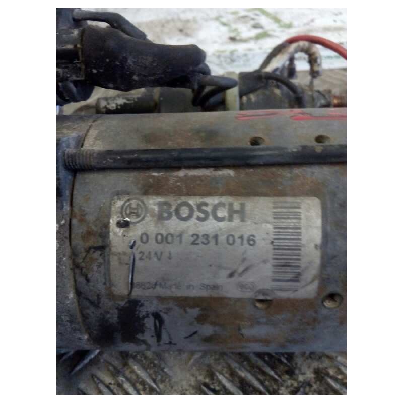 Recambio de motor arranque para nissan trucks atleon tk 3.95 referencia OEM IAM 0001231016 BOSCH - Blanco 2