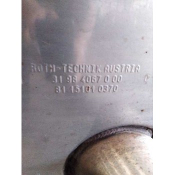 Recambio de silenciador trasero para man tgs 18.xxx 10.5 diesel referencia OEM IAM   