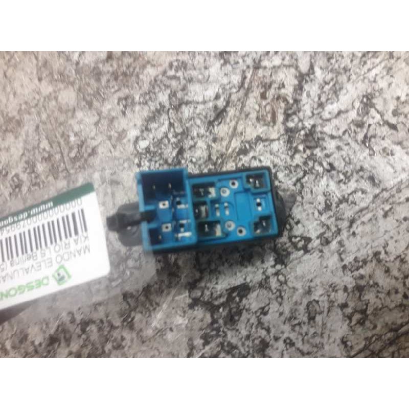 Recambio de mando elevalunas trasero derecho para kia rio ls berlina (5-ptas.) referencia OEM IAM 9357620000 7 PINS - Azul 2