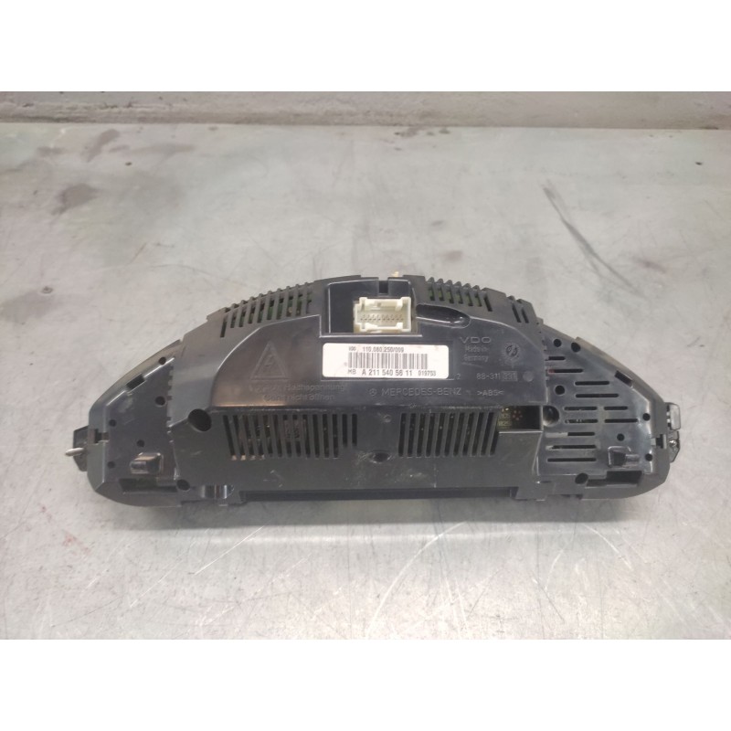 Recambio de cuadro instrumentos para mercedes-benz clase e (w211) berlina e 320 cdi (211.026) referencia OEM IAM 2115405611 2