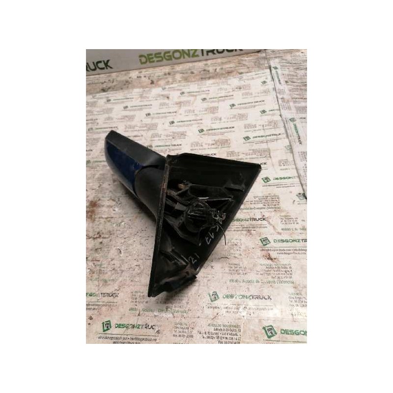 Recambio de retrovisor izquierdo para renault megane ii berlina 5p referencia OEM IAM   6 CABLES - Azul 2