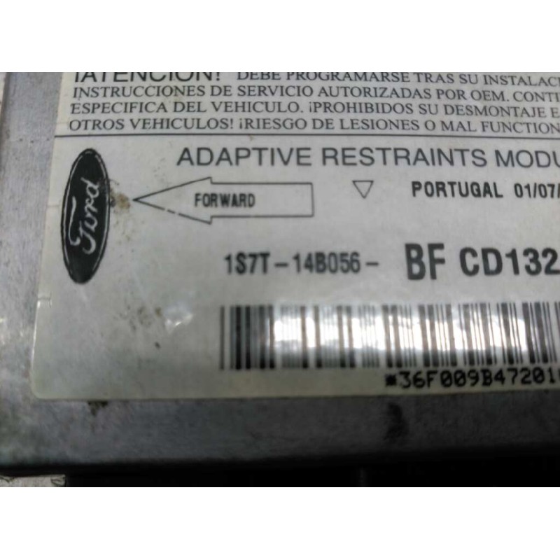 Recambio de centralita airbag para ford mondeo berlina (ge) ambiente referencia OEM IAM 1S7T148056 - Gris 2