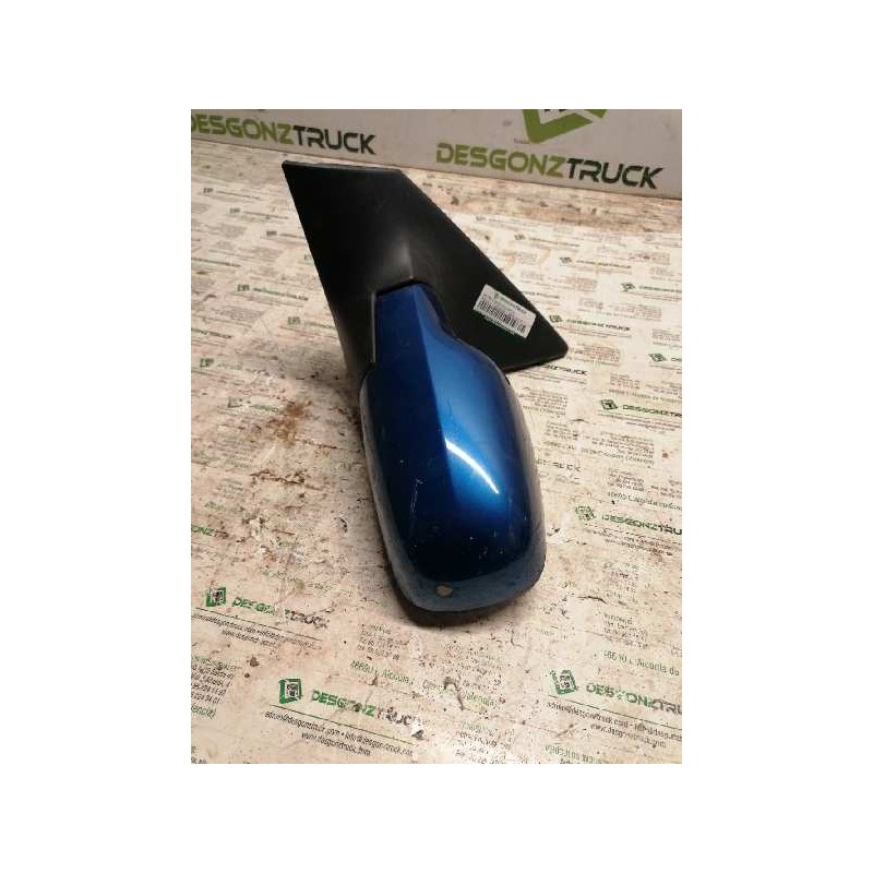 Recambio de retrovisor izquierdo para renault megane ii berlina 5p referencia OEM IAM   6 CABLES - Azul 3
