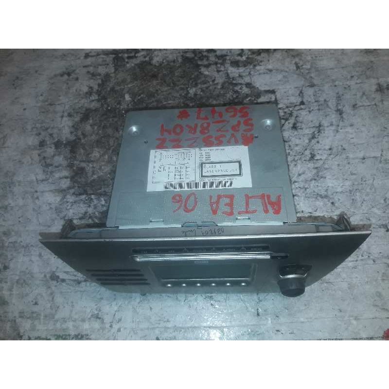 Recambio de sistema audio / radio cd para seat altea (5p1) arena referencia OEM IAM 5P1035186B 8157647283366 2