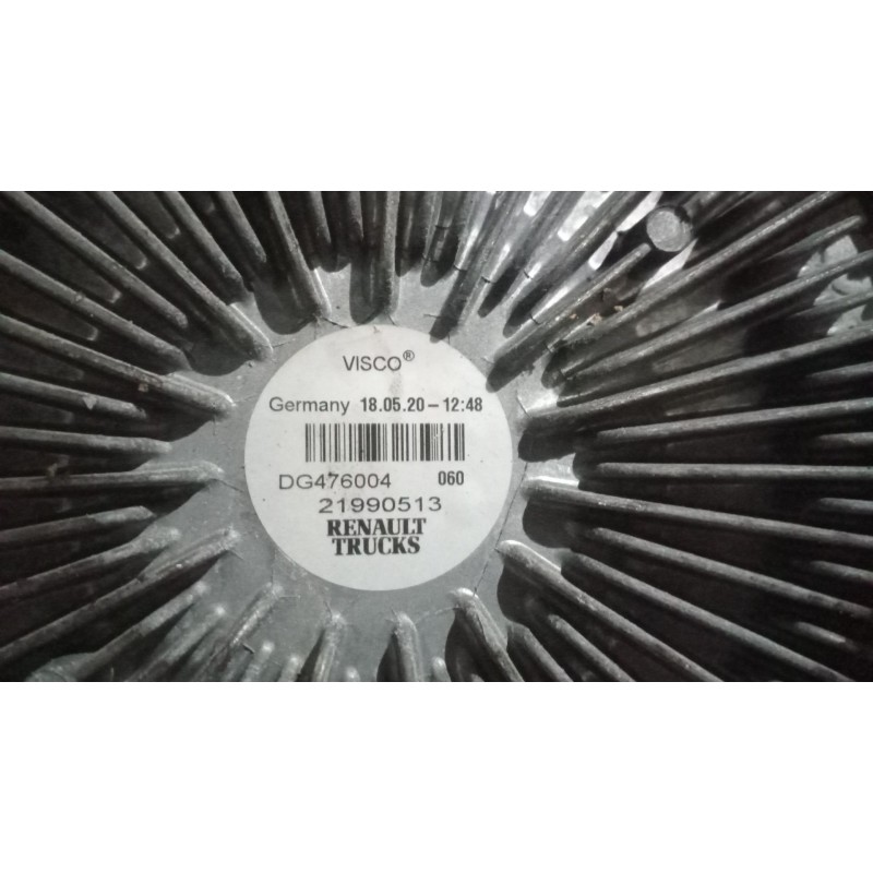 Recambio de ventilador viscoso motor para renault serie t 12.8 diesel referencia OEM IAM 21990513  7421990513 - Blanco 4