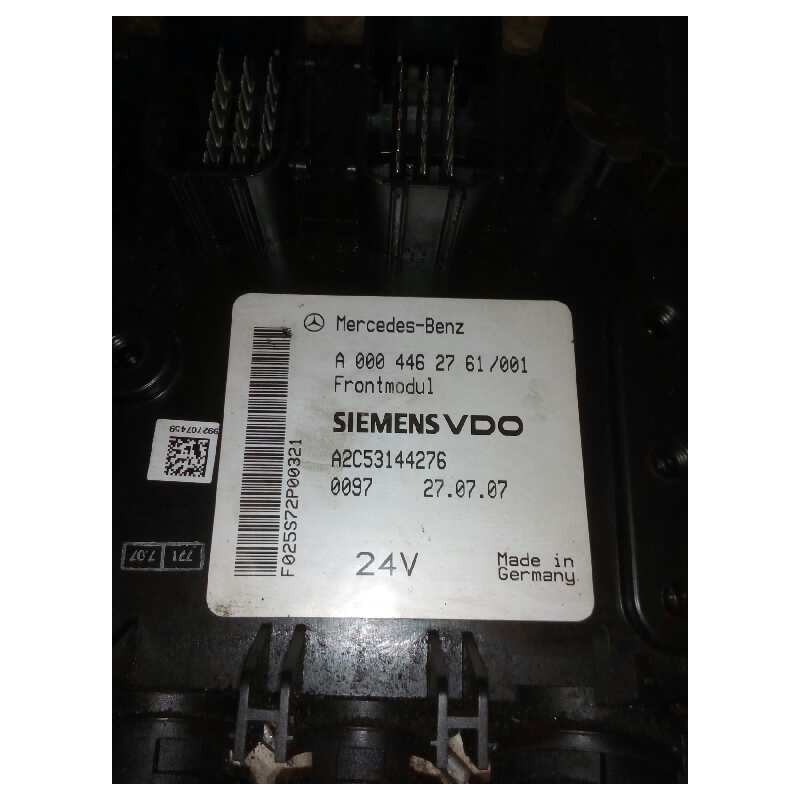 Recambio de modulo electronico para mercedes-benz actros 2/3 2 - ejes / 6 cil. 1848(4x2) om 501 la megaspace referencia OEM IAM - Blanco 2