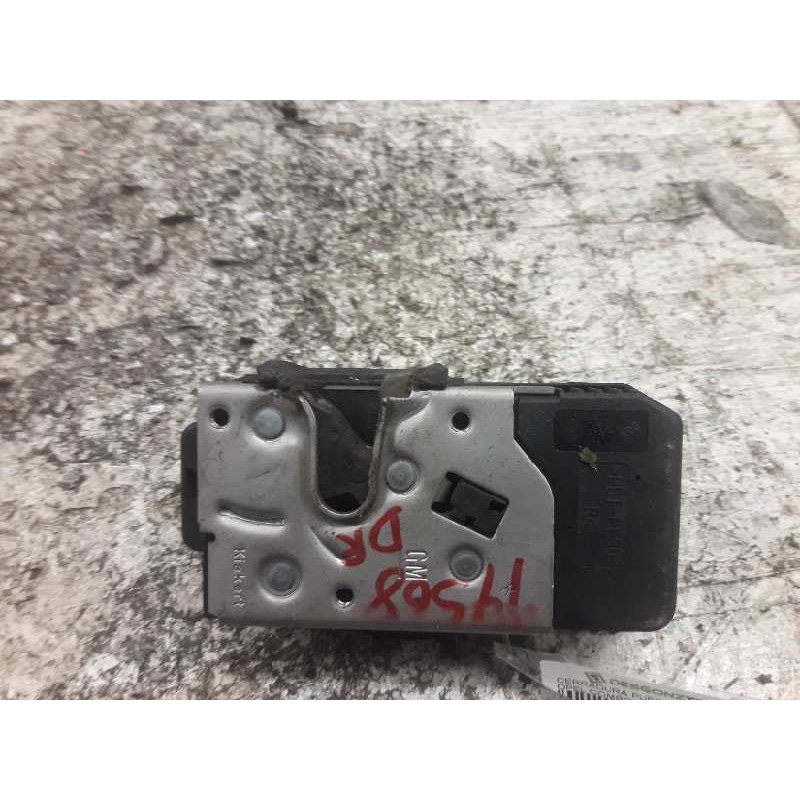 Recambio de cerradura puerta delantera derecha para opel combo (corsa c) familiar referencia OEM IAM 13154792 3 PINS - Blanco