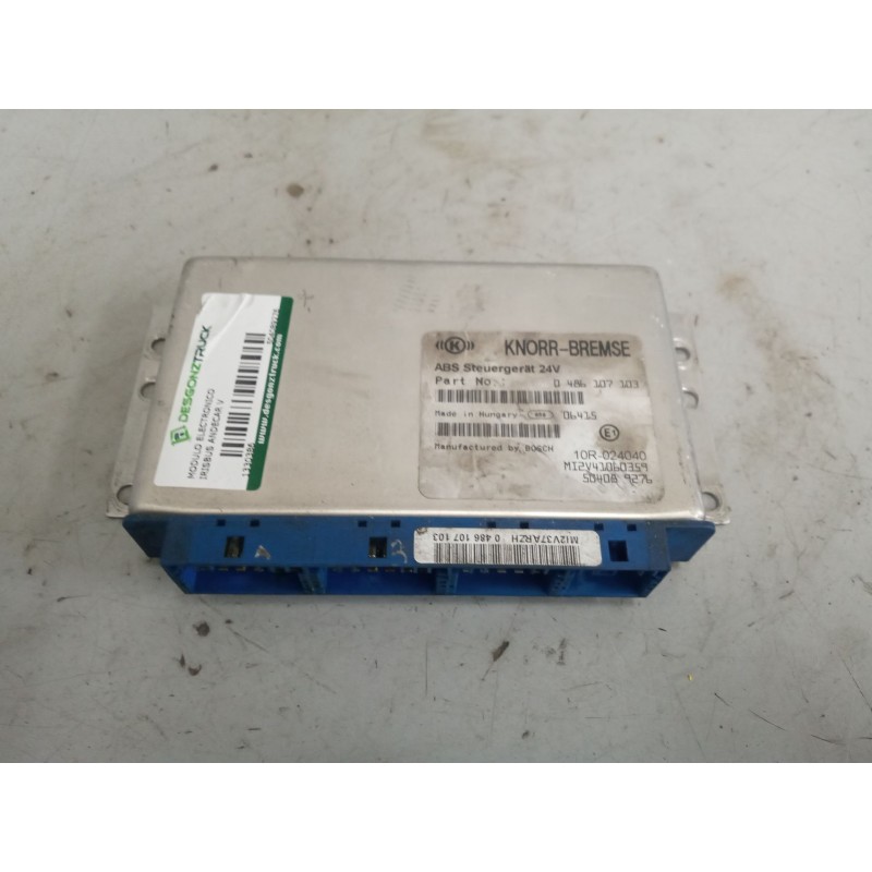 Recambio de modulo electronico para irisbus andecar v referencia OEM IAM 504089276  0486107103