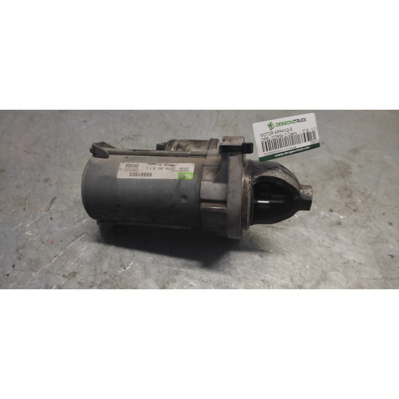 Recambio de motor arranque para opel corsa d cosmo referencia OEM IAM 55561503 9 DIENTES - Rojo 2