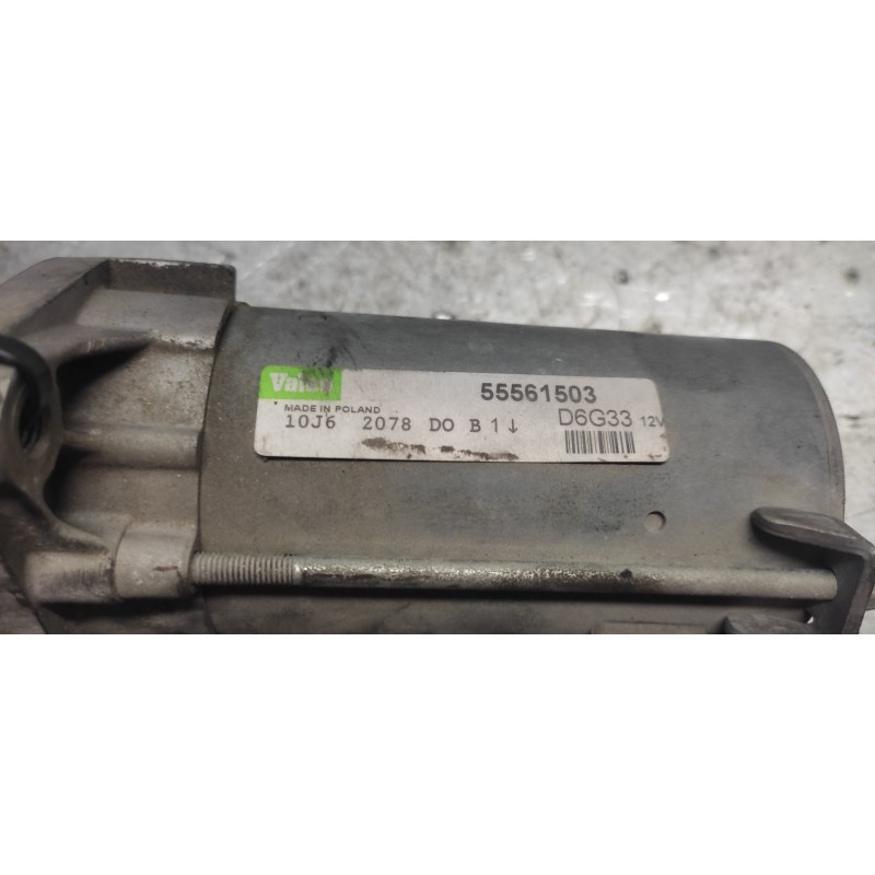 Recambio de motor arranque para opel corsa d cosmo referencia OEM IAM 55561503 9 DIENTES - Rojo 3