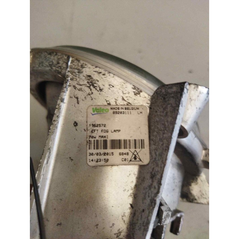 Recambio de faro antiniebla izquierdo para scania serie p/g/r (l-clase) 12.7 diesel referencia OEM IAM 1852572 - Blanco 3