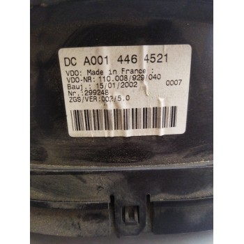 Recambio de cuadro instrumentos para mercedes-benz sprinter (w901,w904) caja cerr. 2.3 cat referencia OEM IAM A0014464521  