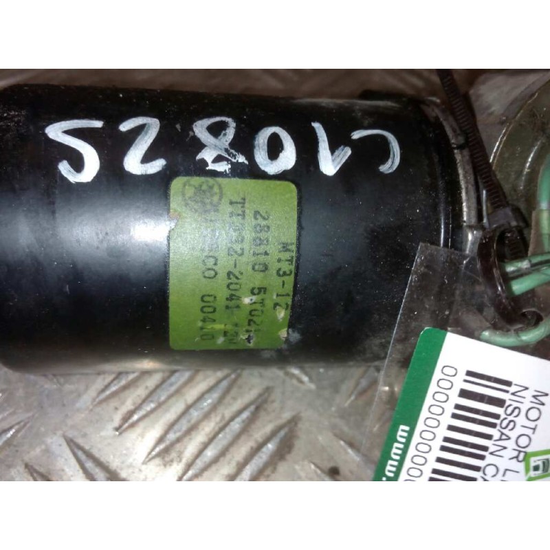 Recambio de motor limpia delantero para nissan cabstar e cabina simple cabina individual referencia OEM IAM 2881105T021 2