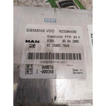 Recambio de modulo electronico para man tg - a 18.xxx 10.5 diesel referencia OEM IAM 81258057040 A2C53044392 CENTRALITA FFR
