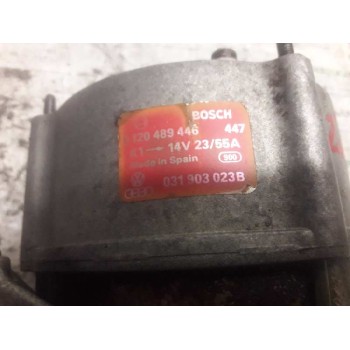 Recambio de alternador para seat terra furgoneta referencia OEM IAM 0120489446 031903023B 14V 23/55A BOSCH