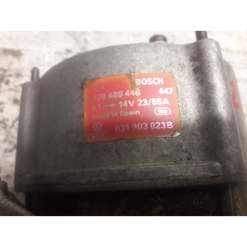 Recambio de alternador para seat terra furgoneta referencia OEM IAM 0120489446 031903023B 14V 23/55A BOSCH - Blanco 3