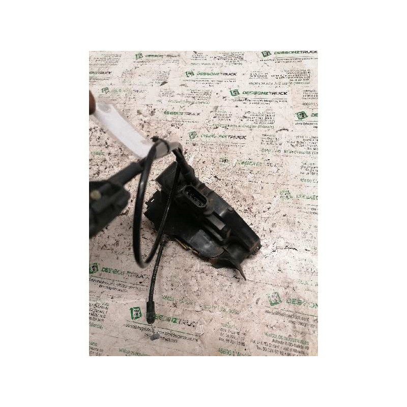 Recambio de cerradura puerta delantera izquierda para renault megane ii berlina 5p referencia OEM IAM   4 PINS - Azul 2