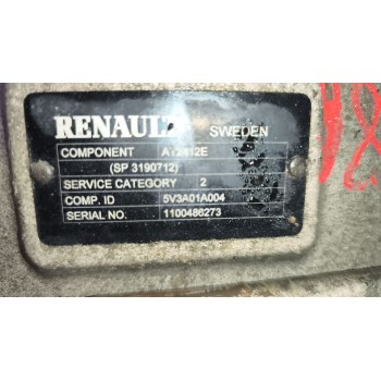 Recambio de caja cambios para renault serie t 10.8 diesel referencia OEM IAM AT2412E 3190712 1100486273