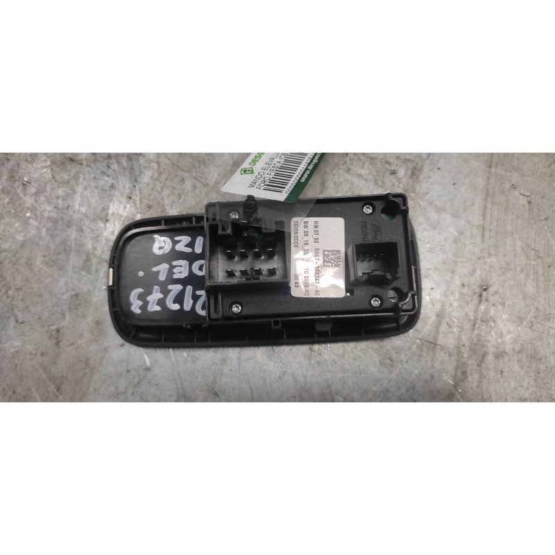 Recambio de mando elevalunas delantero izquierdo para ford fiesta (cb1) ambiente referencia OEM IAM 8A6T14A132AC 8/4 PINS 2