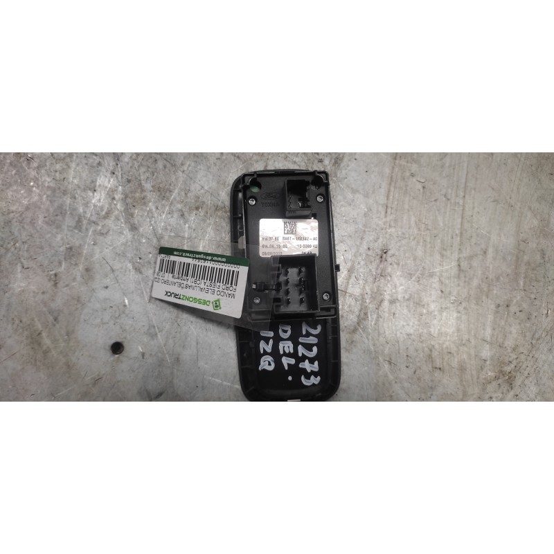 Recambio de mando elevalunas delantero izquierdo para ford fiesta (cb1) ambiente referencia OEM IAM 8A6T14A132AC 8/4 PINS 3