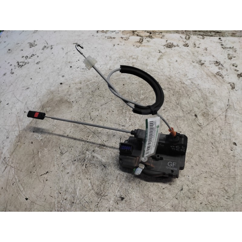 Recambio de cerradura puerta delantera derecha para opel meriva blue line referencia OEM IAM 13154792 3 PINS - Negro 2