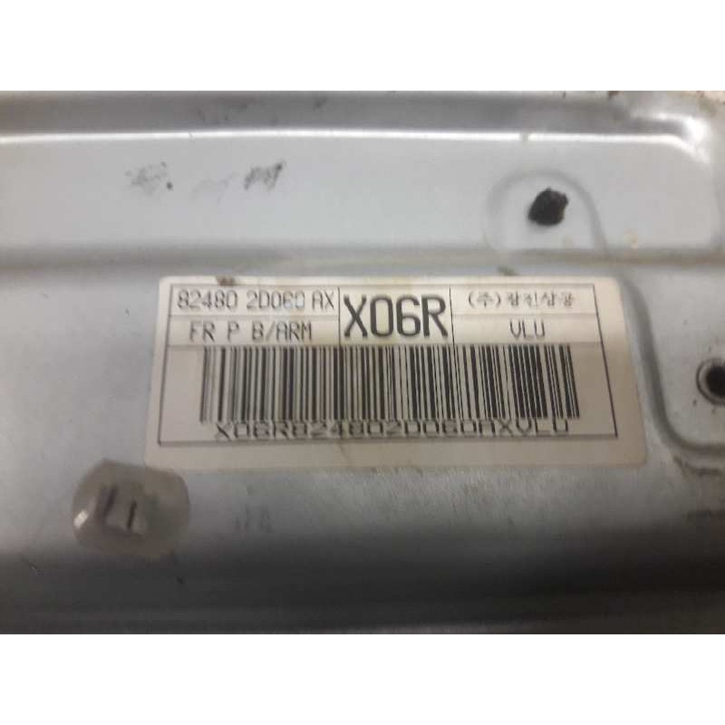 Recambio de elevalunas delantero derecho para hyundai elantra (xd) 1.6 comfort (5-ptas.) referencia OEM IAM 824802D060AX - Gris 2