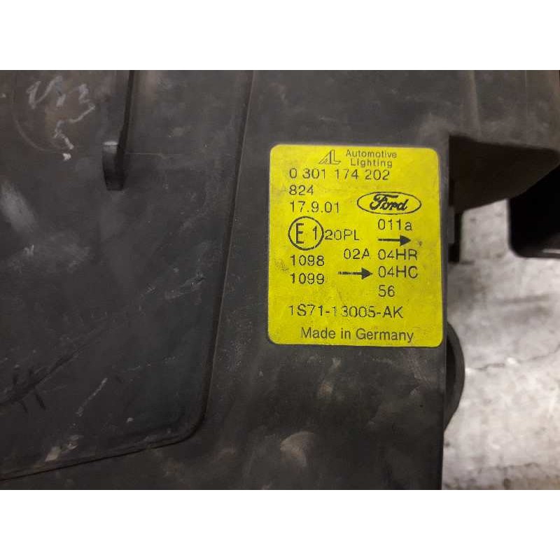 Recambio de faro derecho para ford mondeo berlina (ge) ambiente referencia OEM IAM 1S7113005 - Gris 5
