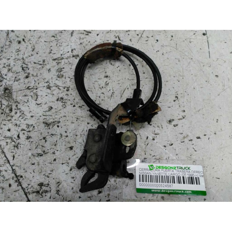 Recambio de cerradura puerta trasera derecha para nissan vanette cargo vanette cargo combi - 5 referencia OEM IAM - Azul 3