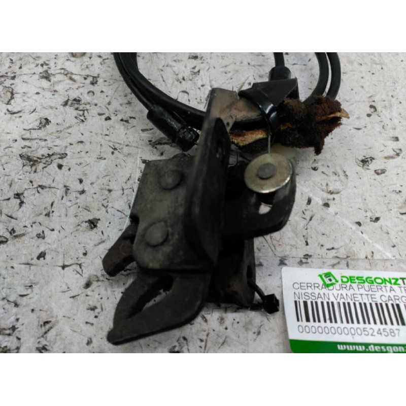 Recambio de cerradura puerta trasera derecha para nissan vanette cargo vanette cargo combi - 5 referencia OEM IAM - Azul 4