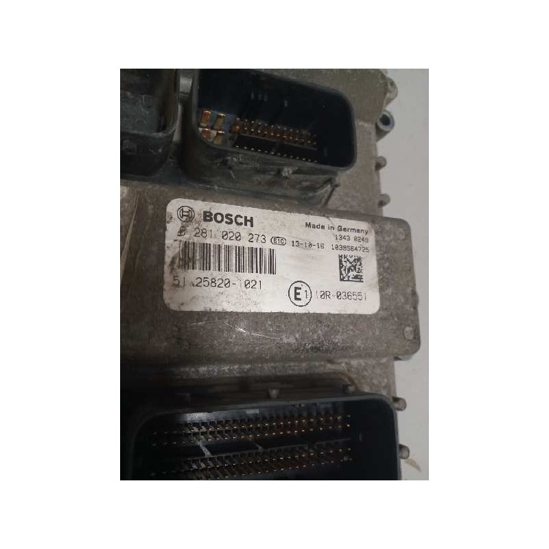 Recambio de centralita motor edc para man tgx 18.440 12.4 diesel referencia OEM IAM 51258201021 0281020273 - Amarillo 2