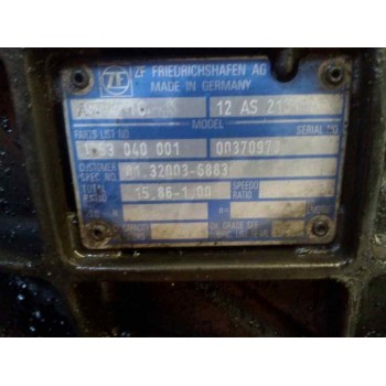 Recambio de caja cambios para man tg - a 18.xxx 10.5 diesel referencia OEM IAM 12AS2131TD 1353040001 81320036883