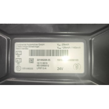 Recambio de cuadro instrumentos para renault serie t 10.8 diesel referencia OEM IAM 22166228 7422166228 