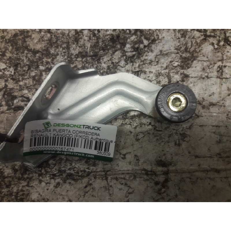 Recambio de bisagra puerta corredera para renault kangoo (f/kc0) authentique 4x4 referencia OEM IAM 380509 354514H - Gris