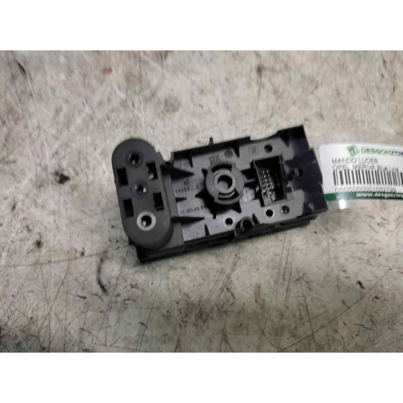 Recambio de mando luces para opel meriva blue line referencia OEM IAM 93394755 12 PINS - Negro 3