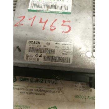 Recambio de centralita motor uce para peugeot 206 berlina xt referencia OEM IAM 0281010500 9641606980 28FM0259