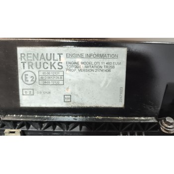 Recambio de motor completo para renault serie t 10.8 diesel referencia OEM IAM DTI11460EUVI  