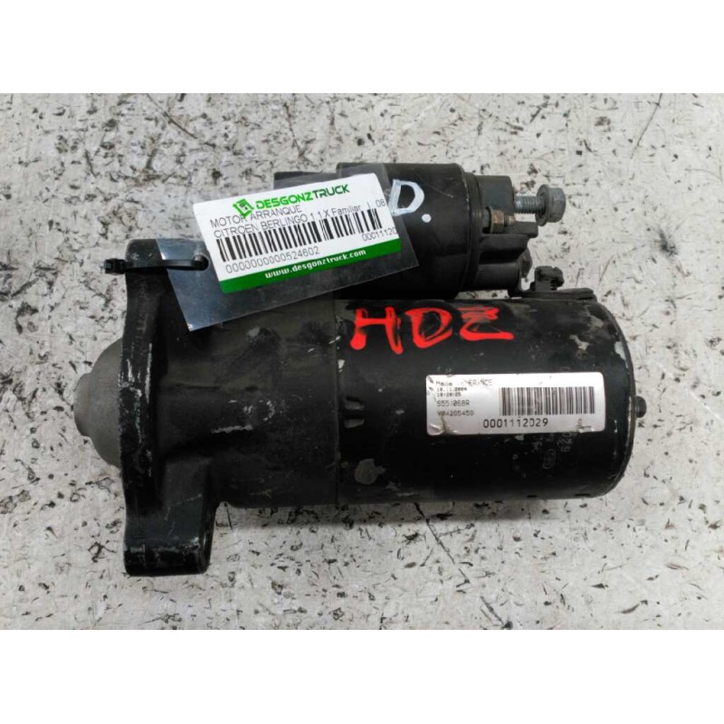 Recambio de motor arranque para citroën berlingo 1.1 x familiar referencia OEM IAM 0001112041 9 DIENTES 