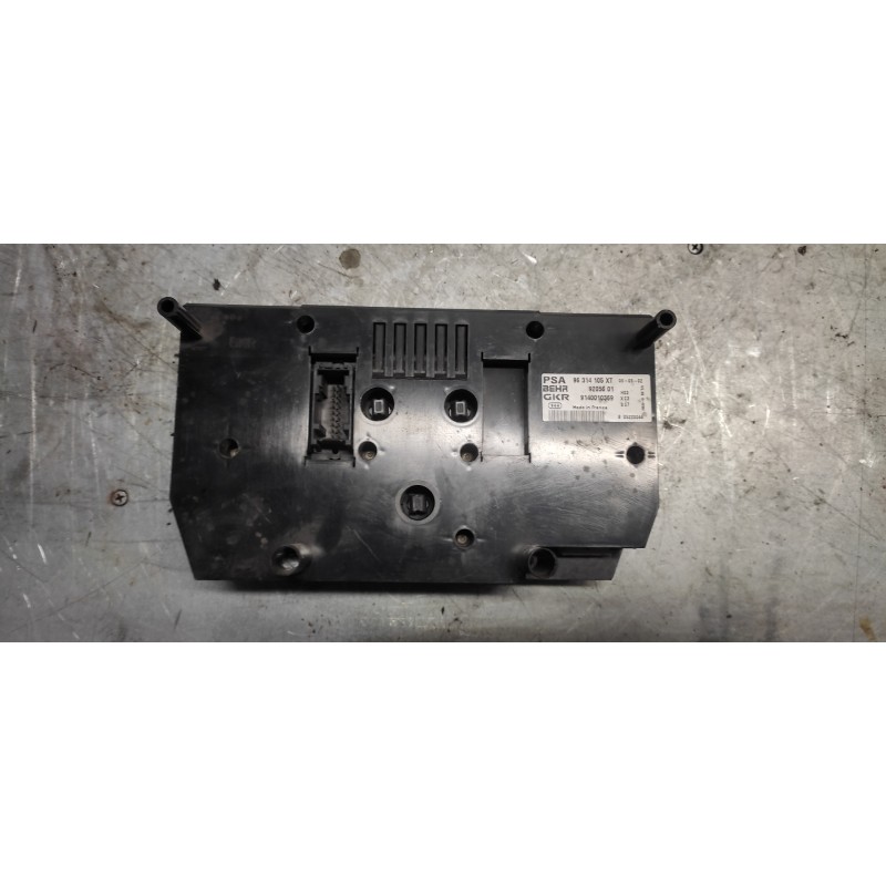 Recambio de mando climatizador para citroën xsara picasso 2.0 hdi cat (rhy / dw10td) referencia OEM IAM 96314105XT 2