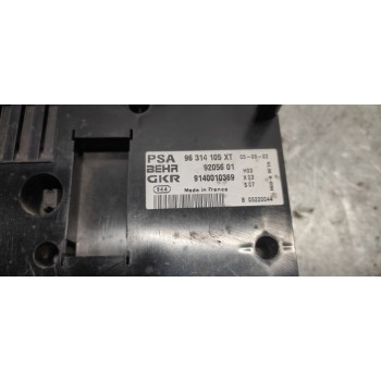 Recambio de mando climatizador para citroën xsara picasso 2.0 hdi cat (rhy / dw10td) referencia OEM IAM 96314105XT  
