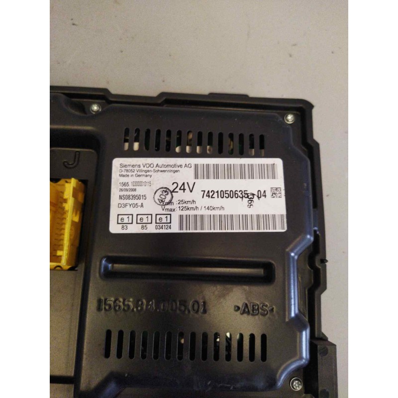 Recambio de cuadro instrumentos para renault premium lander 10.8 diesel referencia OEM IAM 7421050635 - Verde 3