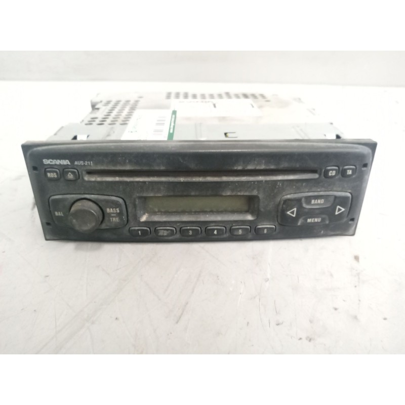 Recambio de sistema audio / radio cd para scania serie p/g/r (c-clase) 15.6 diesel referencia OEM IAM 1776820 - Blanco