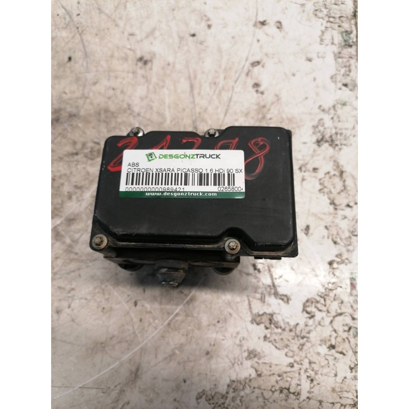 Recambio de abs para citroën xsara picasso 1.6 hdi 90 sx top referencia OEM IAM 0265800415 0265231522 9660779880 4