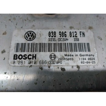 Recambio de centralita motor uce para seat leon (1m1) signo referencia OEM IAM 038906012FN 0281010686 BOSCH
