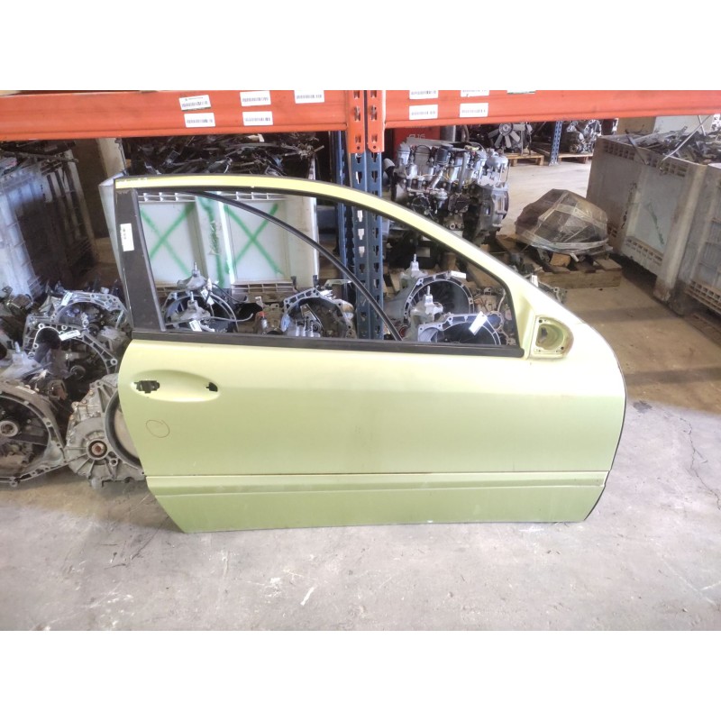 Recambio de puerta delantera derecha para mercedes-benz clase c (w203) sportcoupe c 230 compressor (203.747) referencia OEM IAM - Verde