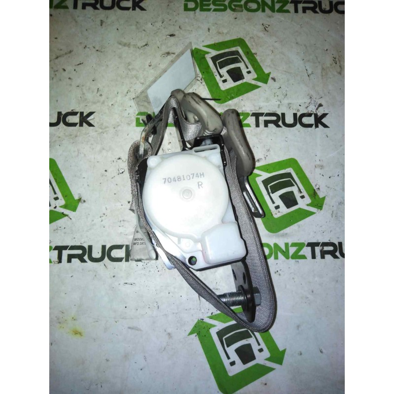 Recambio de cinturon seguridad delantero derecho para renault maxity fg 150.35/45 referencia OEM IAM - Blanco 2