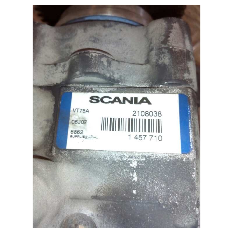 Recambio de bomba direccion para scania serie p/g/r (l-clase) fsa r480 (4x2) largo cr 19 a referencia OEM IAM 1457710 2108038 - Blanco 2