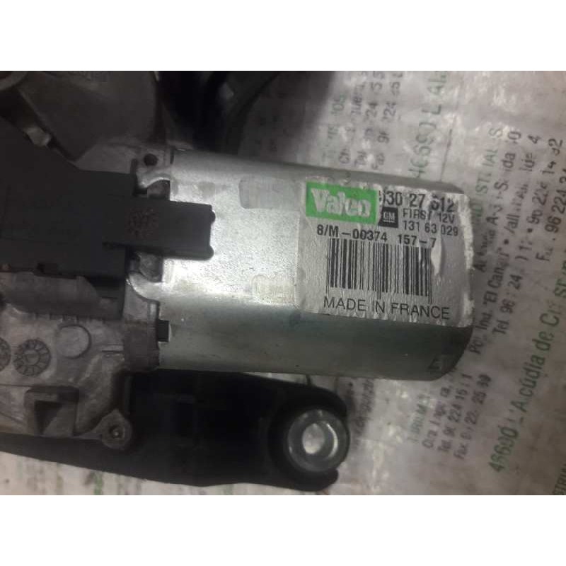 Recambio de motor limpia trasero para opel corsa d catch me referencia OEM IAM 53027312 13163029 3 PINS - Blanco 3