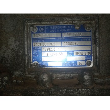 Recambio de caja cambios para scania 4 - series bus 94 cl/300 referencia OEM IAM 6HP592C 4149054026 1538238